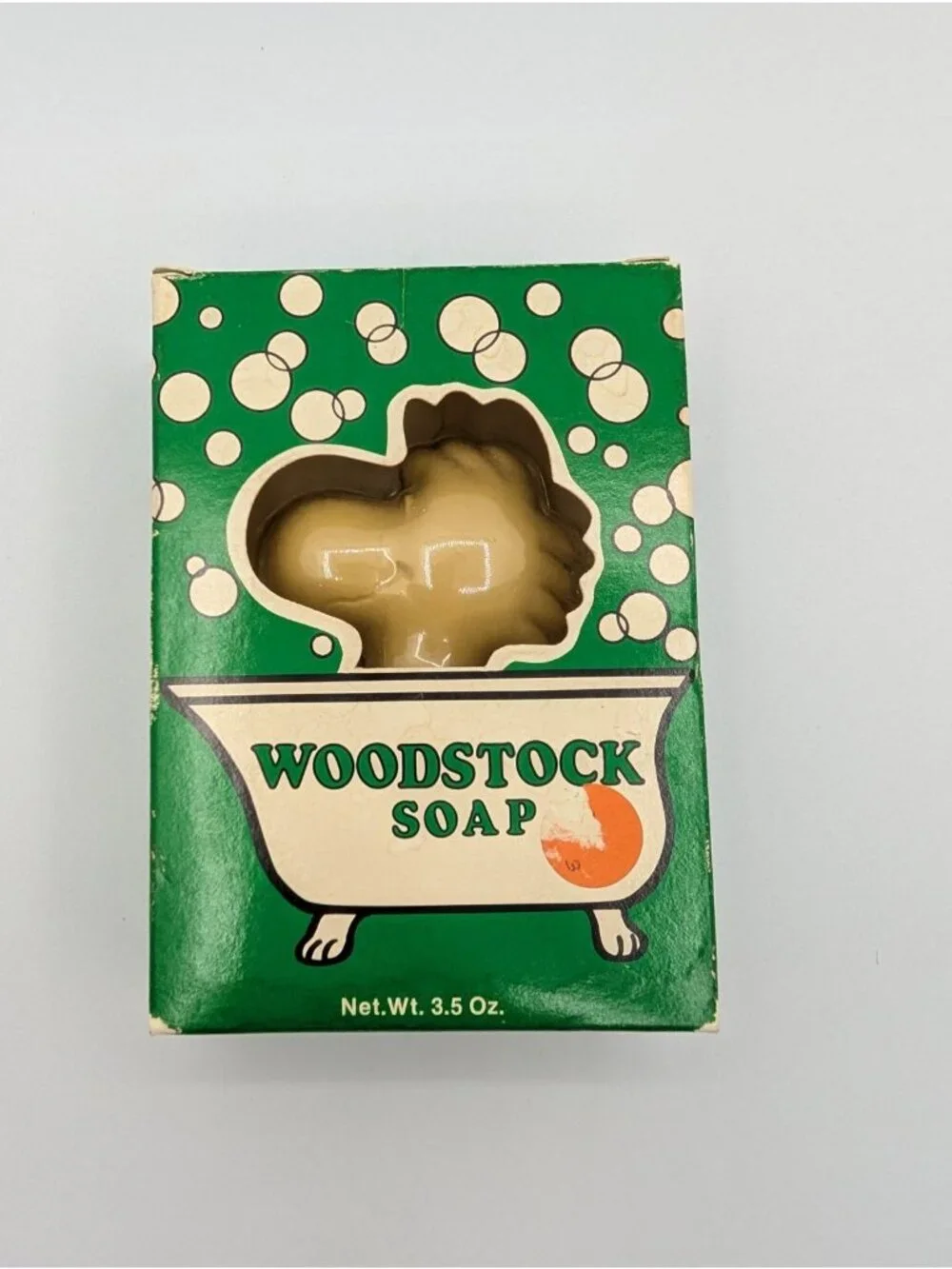 1972 WOODSTOCK Decorative Soap NOS Peanuts brand character READ